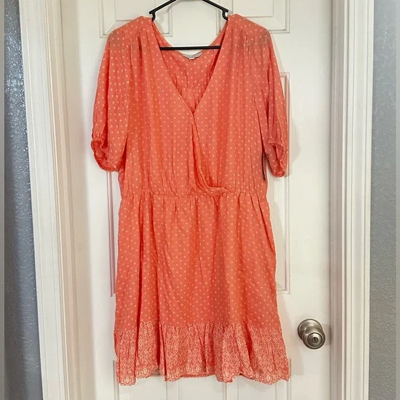 💋 Lucky Brand - Mila Wrap Dress - Picture 5 of 6